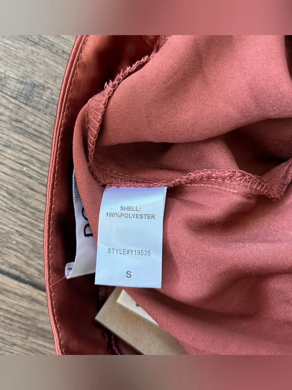 DO+BE |Copper Pleated Circle Skort sz small